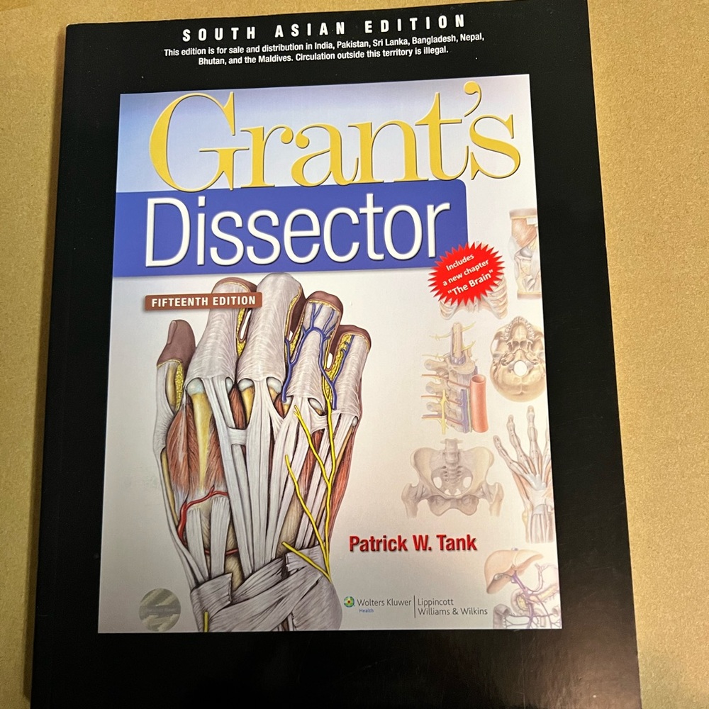 Grant’s Dissector 14th Edition Textbook